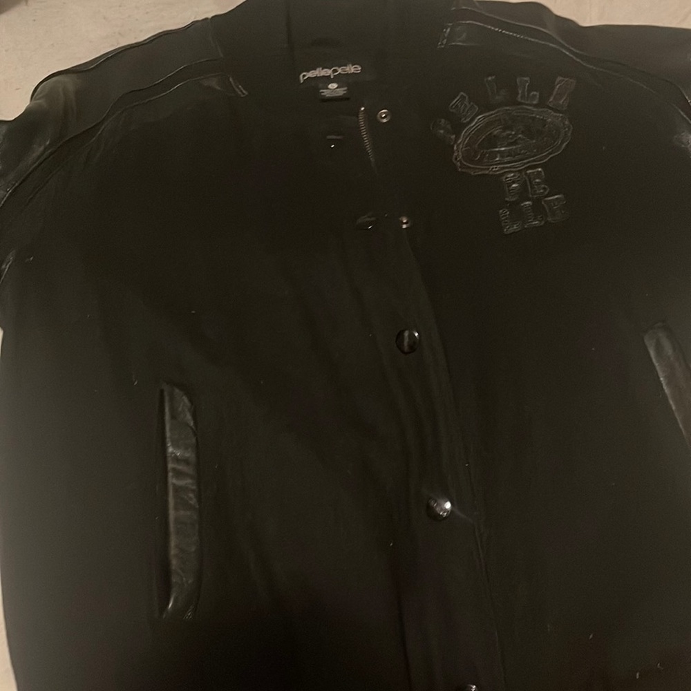 Suede & leather PELLE jacket